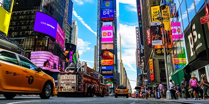 Times Square in New York