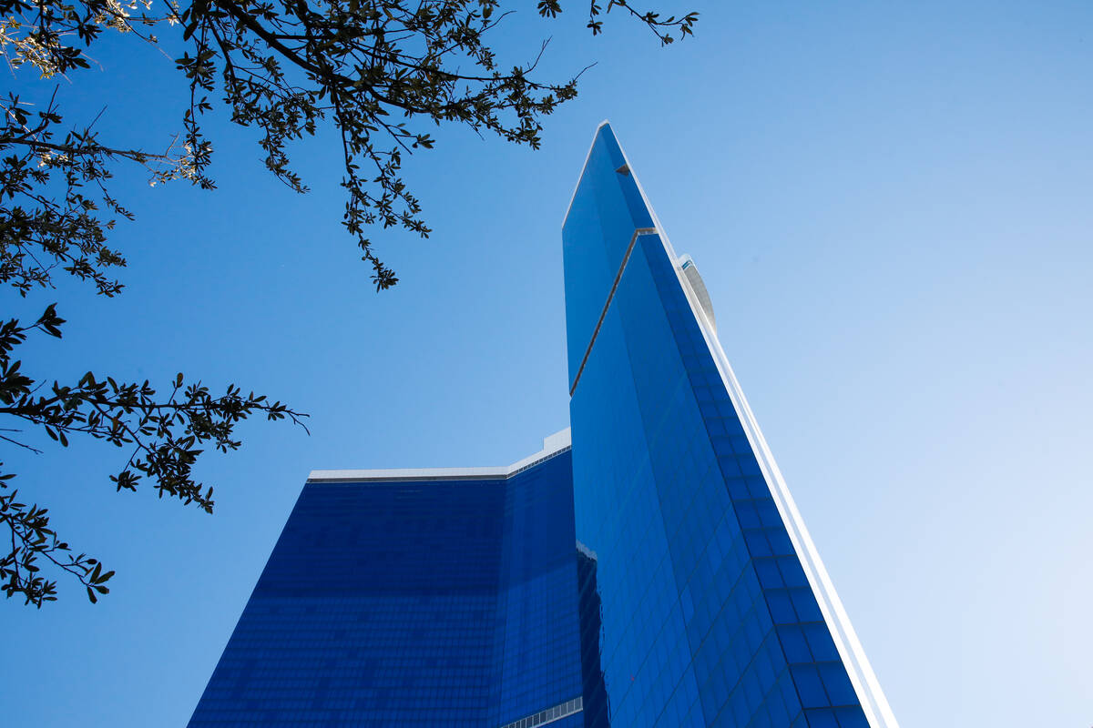 Fontainebleau Las Vegas as seen on Sunday, Jan. 14, 2024, in Las Vegas. (Daniel Pearson/Las Veg ...