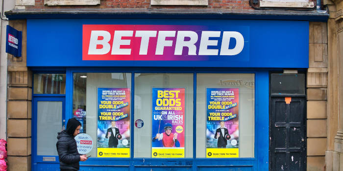 Betfred's betting shop