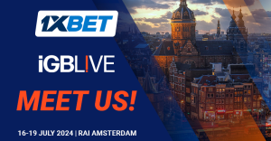 1xBet takes part in iGBL!VE24