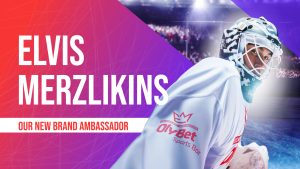 Elvis Merzļikins is new OlyBet Brand Ambassador