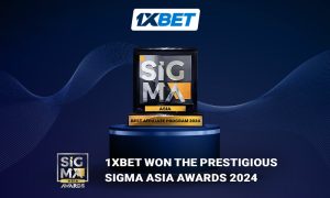 1xBet wins prestigious SiGMA Asia Award