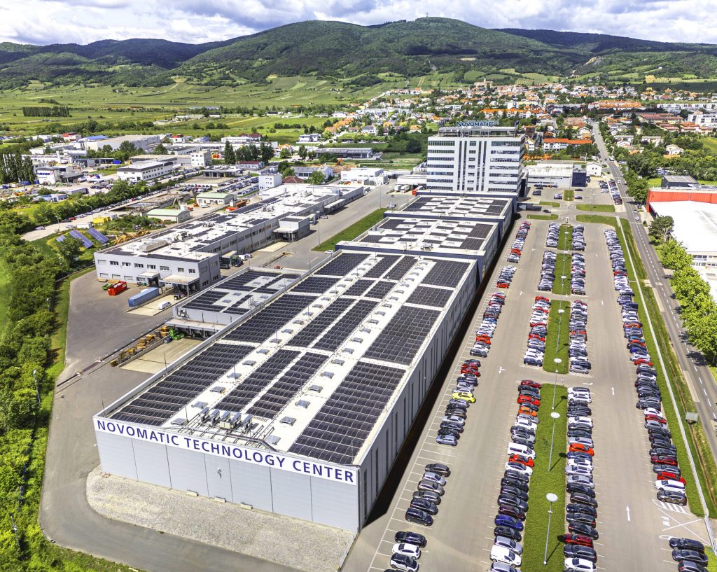 NOVOMATIC builds the Group’s largest photovoltaic system in Lower Austria