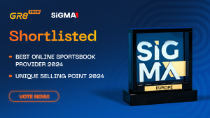 GR8 Tech shortlisted at SiGMA Awards Europe