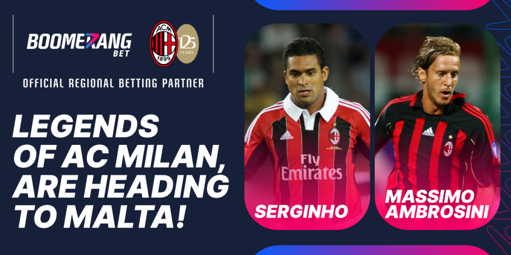 Meet AC Milan legends with Boomerang at SiGMA Europe – Booth 1164