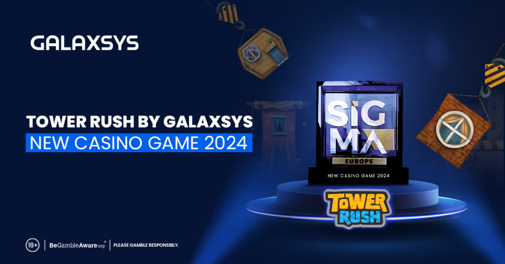 Galaxsys wins New Casino Game of 2024 for Tower Rush