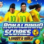 Go for goal in Ronaldinho Scores Shoot & Win