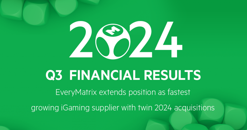 EveryMatrix extends position as fastest growing iGaming supplier