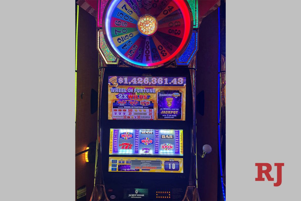 Strip slots player turns $9 into $1.4M jackpot