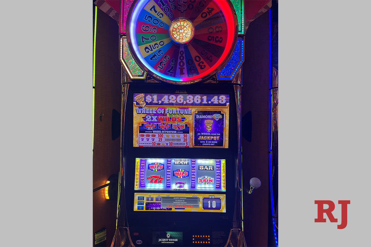 An anonymous slot player turned a $9 bet into $1.4 million plus while playing IGT’s Wheel of ...