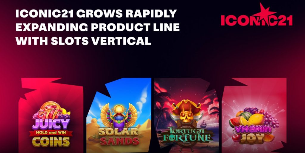 ICONIC21 boosts product offering with slot games