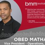 BMM Testlabs promotes Obed Mathabe to VP Operations – Africa