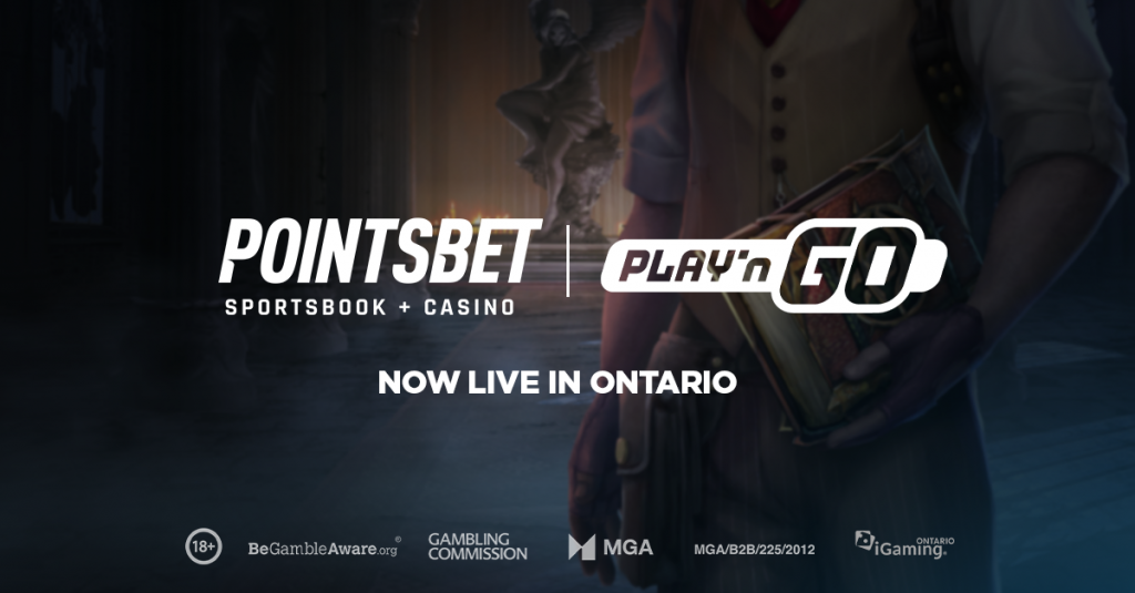 Play’n GO announces partnership with Canada’s PointsBet