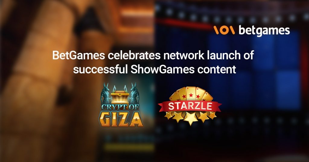 BetGames celebrates network launch of successful ShowGames content