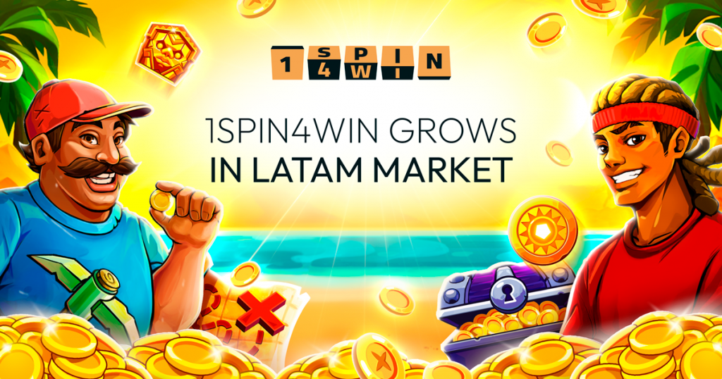 1spin4win strengthens LatAm presence with 10+ new casino partnerships