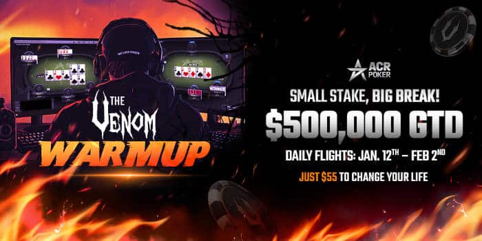 ACR Poker Warms Up for $10M Tourney in 2025 with $500K GTD Event