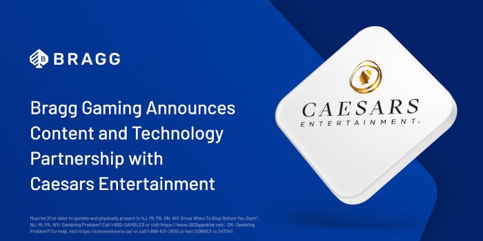 Bragg Gaming and Caesars Entertainment Strike New Content Deal