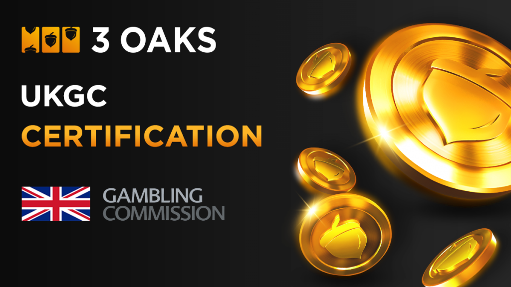 3 Oaks Gaming secures UKGC game certification