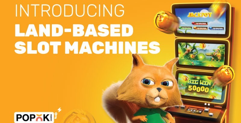 PopOK introduces land-based slot machines