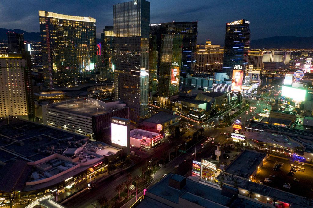 How much are the resort fees charged on the Las Vegas Strip?