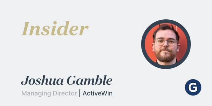 Joshua Gamble: “Cross-sell is dead. What next?”
