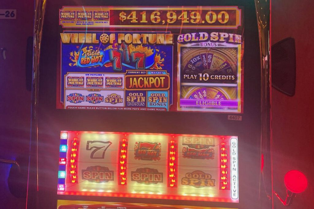 $416K slots jackpot hits at downtown Las Vegas casino