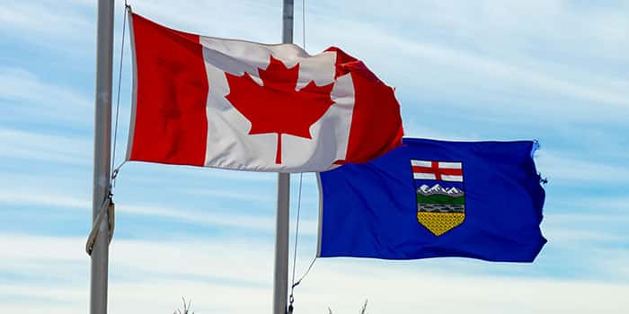 canada-alberta-flags-news